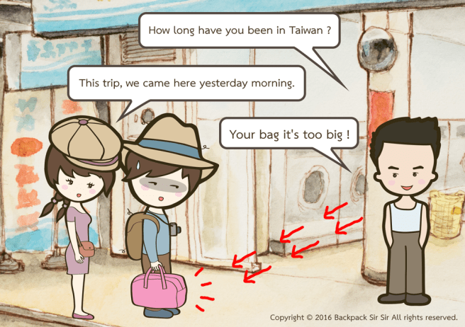 แบกเป้เซอเซอ ตอน แบกผ้ากองยักษ์..ไปซักที่ไทเป