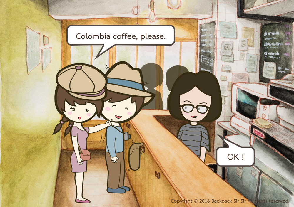 แบกเป้เซอเซอ ตอน ร้านกาแฟที่ต้องยืนกินกาแฟ รีวิวร้านกาแฟ COFFEE STAND UP