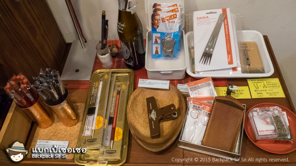 รีวิวร้านเครื่องเขียนมีสไตล์ Plain Stationery Taipei ย่านกงก่วน ไทเป ไต้หวัน