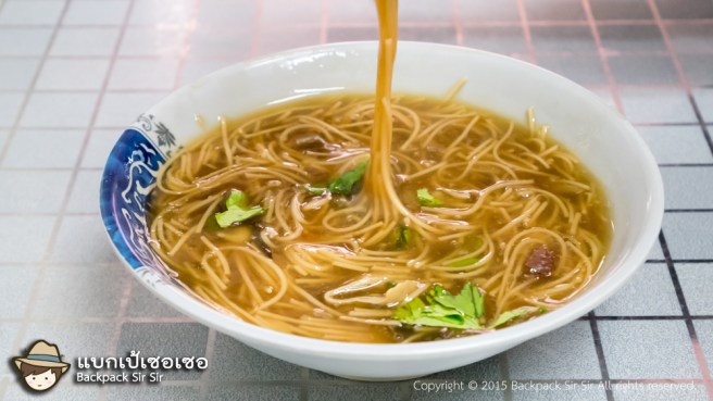 รีวิวก๋วยเตี๋ยวหมี่ซั่วและเต้าหู้เหม็นร้านอาฮัว A Hua Stinky Tofu Da Chang Mian Xian 阿華大腸麵線臭豆腐