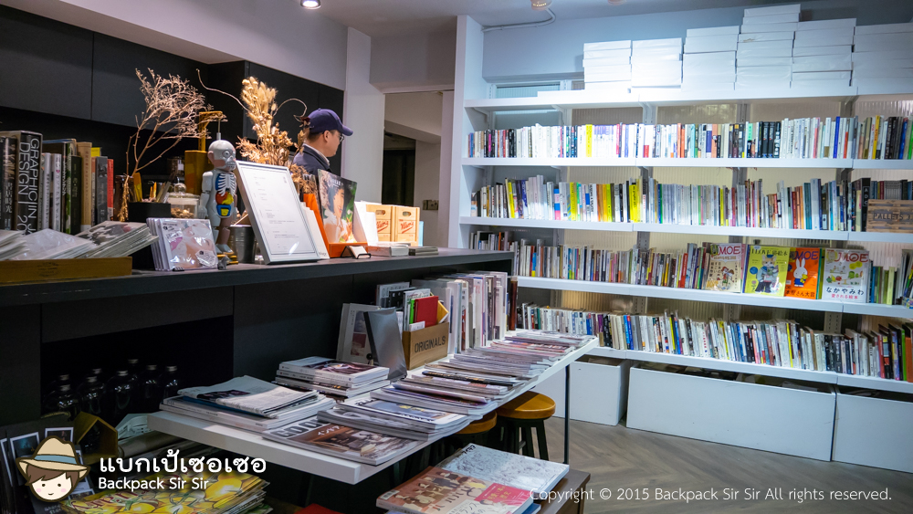 รีวิวร้านหนังสือ Mist bookstore 薄霧書店 ห้องสมุดลึกลับในไทเป เที่ยวไต้หวันด้วยตนเอง