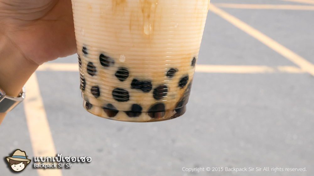 รีวิวนมไข่มุก ร้าน Chen San Ding Black Sugar Bubble Milk 陳三鼎黑糖青蛙鮮奶創始店 ไทเป ไต้หวัน Taipei Taiwan