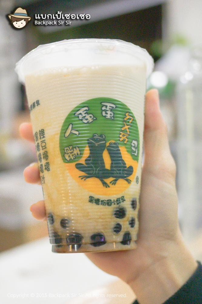 รีวิวชานมไข่มุก อร่อย ๆ ร้าน Kenting Egg ㄉㄨㄞ milk 墾丁蛋蛋ㄉㄨㄞ奶 แถวกงก่วนที่ไทเป เที่ยวไต้หวันด้วยตนเอง