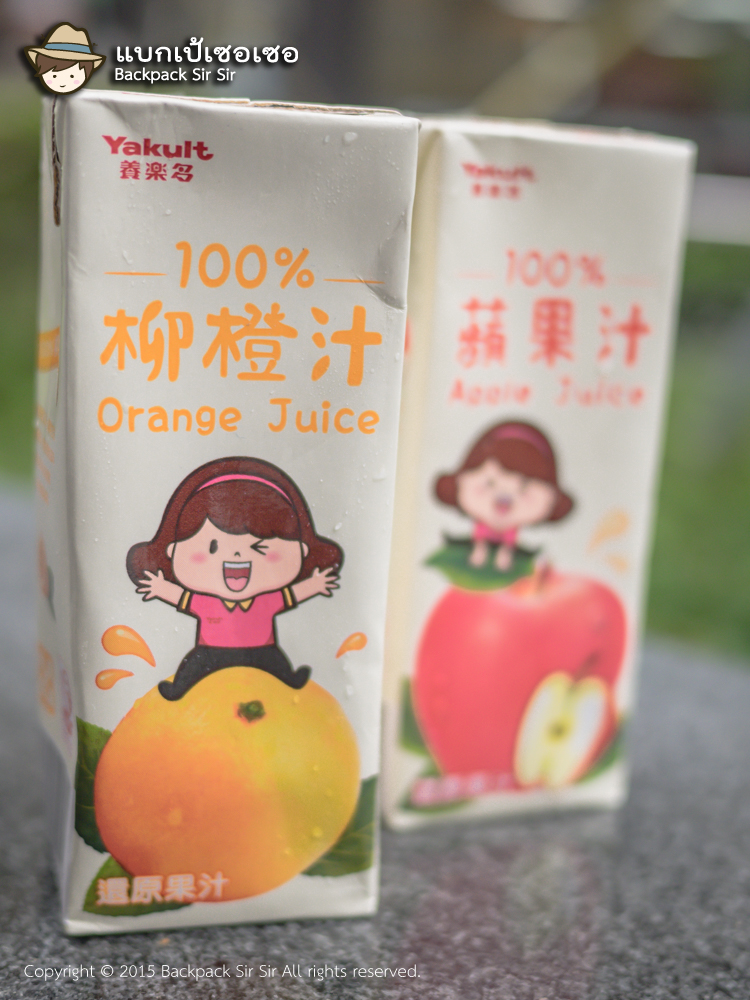 รีวิวน้ำผลไม้ ยาคูลท์ Yakult Apple Juice และ Yakult Orange Juice น้ำแอปเปิ้ล น้ำส้ม