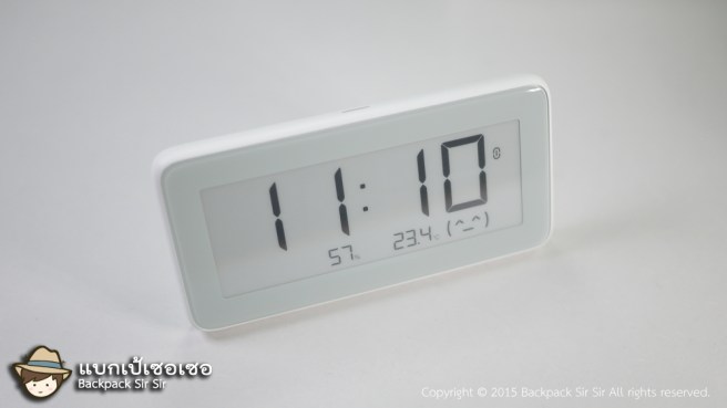 นาฬิกาดิจิตอล Mi Xiaomi MIJIA Multi-Function Clock & Bluetooth Temperature Humidity Sensor วัดอุณหภูมิและความชื้น