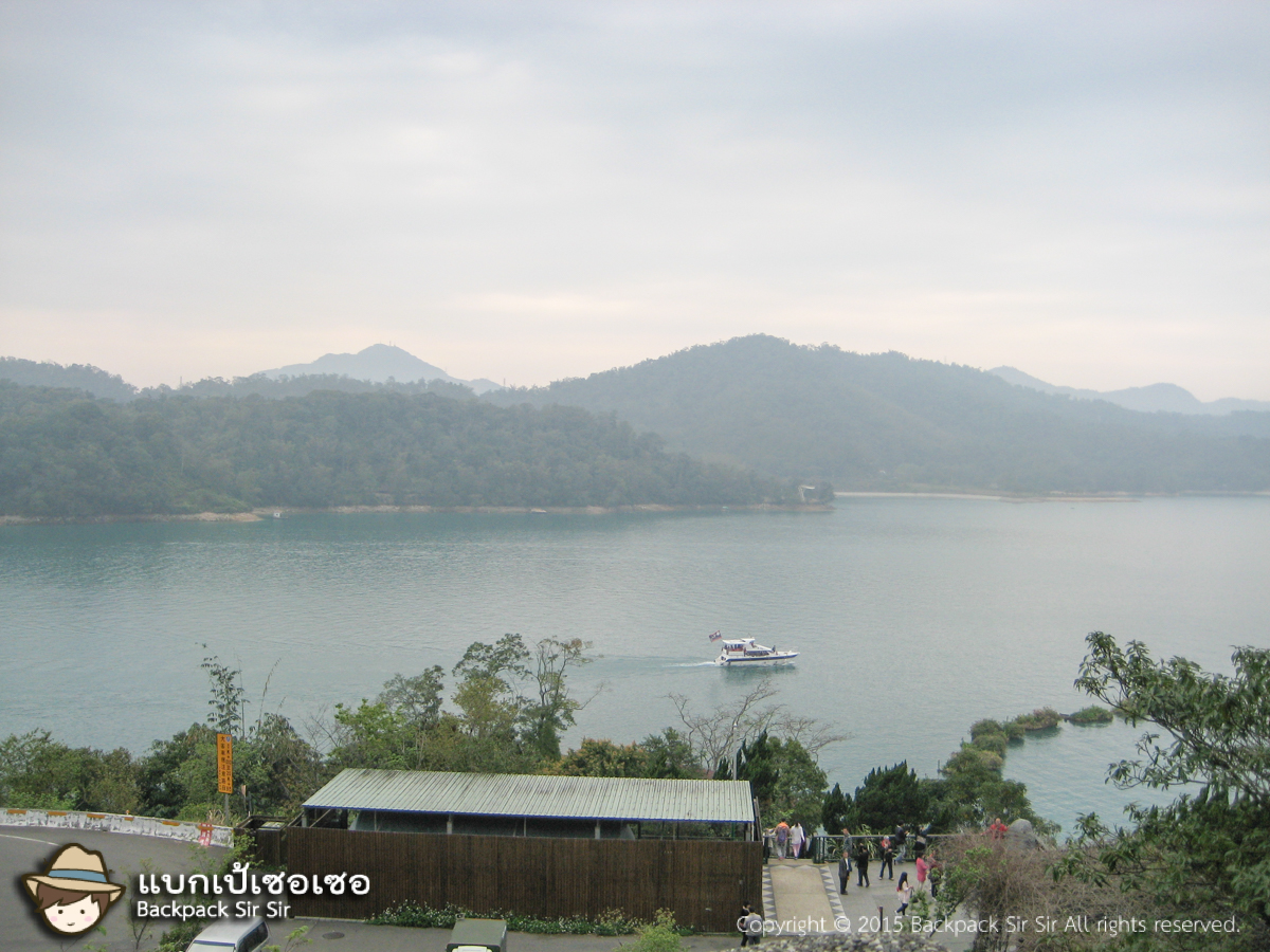 ล่องเรือทะเลสาบสุริยันจันทราไต้หวัน Sun Moon Lake Taiwan รีวิวไข่ต้มชาไต้หวันร้านอาม่า