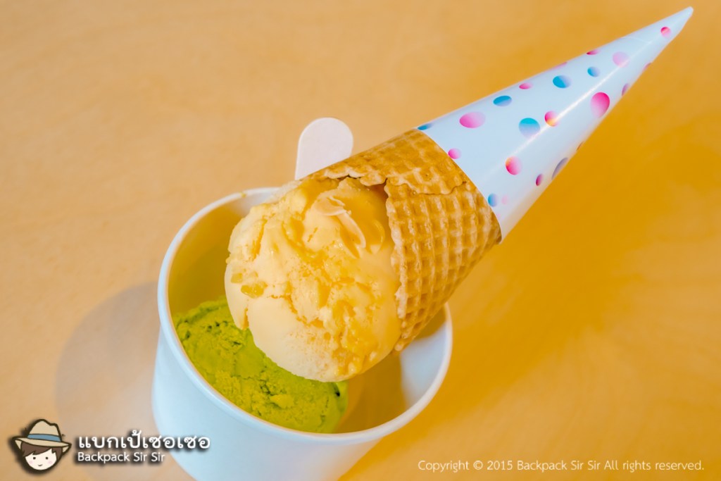 ไอศครีมโคน Ice cream cone ร้าน I'm Talato 我是塔拉朵 เที่ยวไถจง ไต้หวัน Travel Taichung, Taiwan