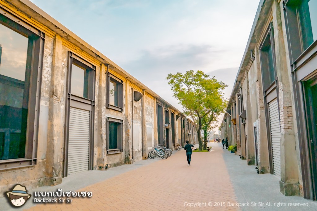 Pier 2 Art District in Kaohsiung, Taiwan